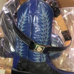 NEW Women’s Coach Cowboy Boots | Size 7 1/2