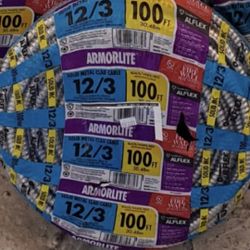 Mc Cable 12/3 ,,100 Fts ,,,100 Dls For Roll