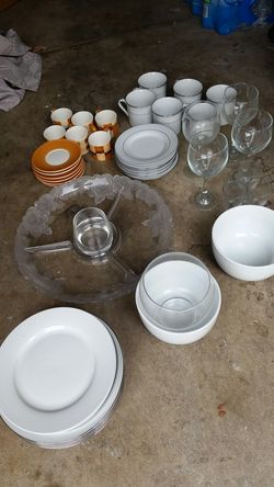 Miscellaneous glassware