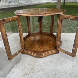 Solid Antique Side Table