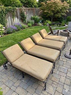 Set of 4 Woodward Delphi Vintage Lounge Chairs