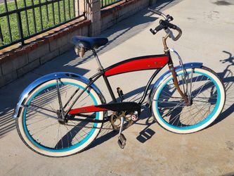 Vintage Schwinn 24 inch Balloon Bicycle DX 1955