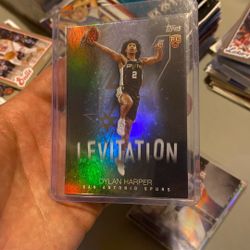Dylan Harper 2025 Topps Levitation Rainbow Foil Rookie Card