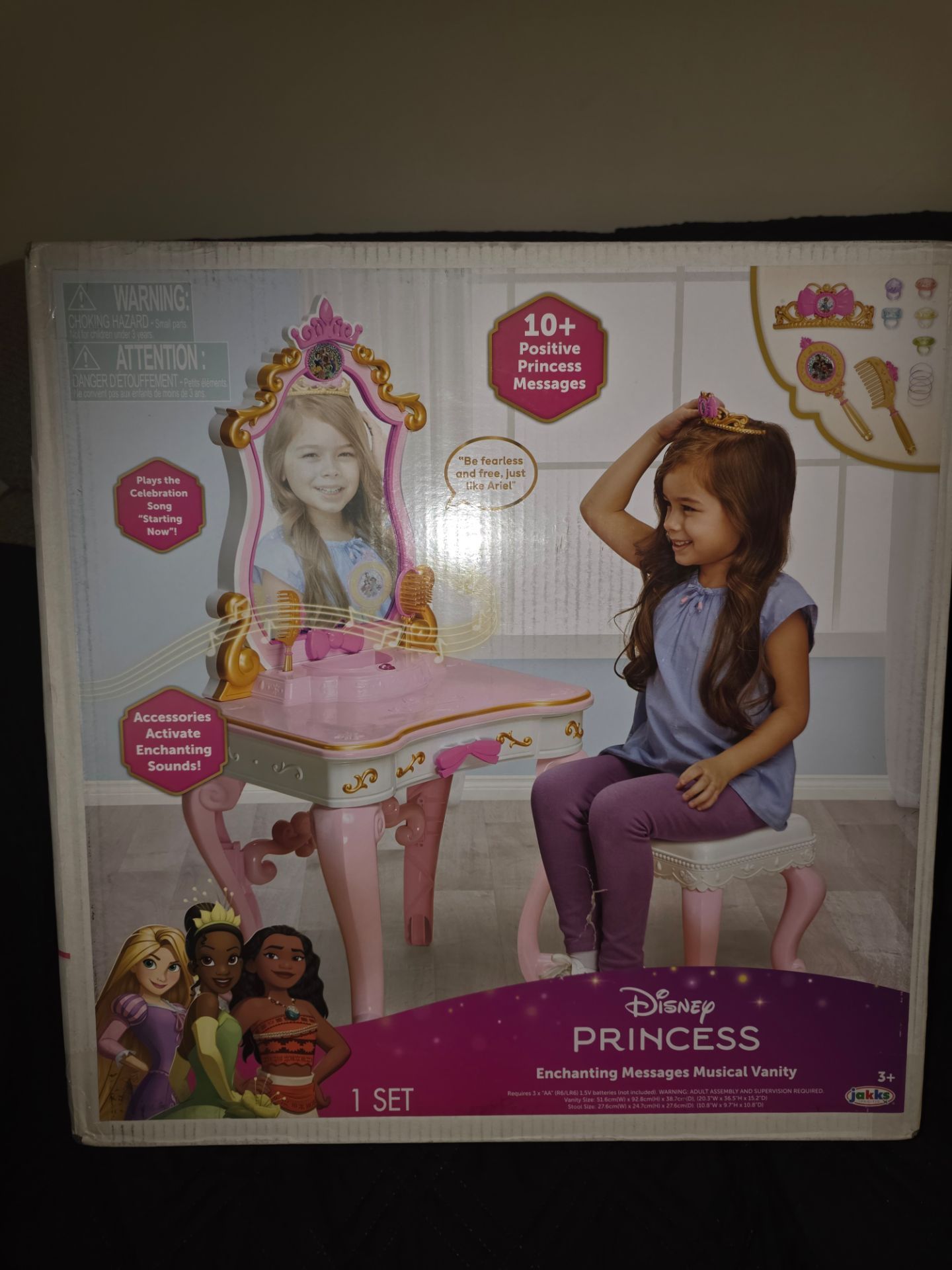 Disney Princess Enchanting Messages Musical Vanity