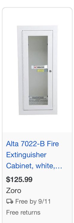 Fire Extinguisher Box