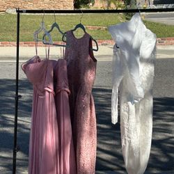 Wedding Dress -never Used  & Bridesmaid Dresses