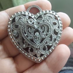 Heart-Shaped Necklace Pendant