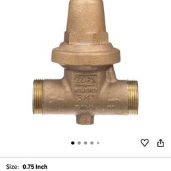 Zurn Wilkins 34-70XLDUC 3/4" 70XL Pressure Reducing Valve with Double Union FNPT Connection and FC (Cop/ Sweat) Union Connection
