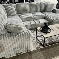 Corduroy Sleeper Sectional – AMAZING DEAL! 