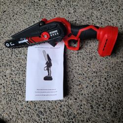 Mini chainsaw 6"