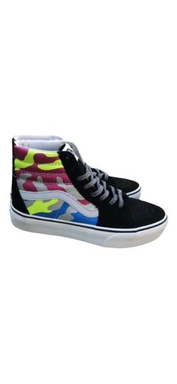 Vans Sk8 Hi Platform 2 After Dark Glitter Camo Mens Size 8 Wmn's Size 9.5