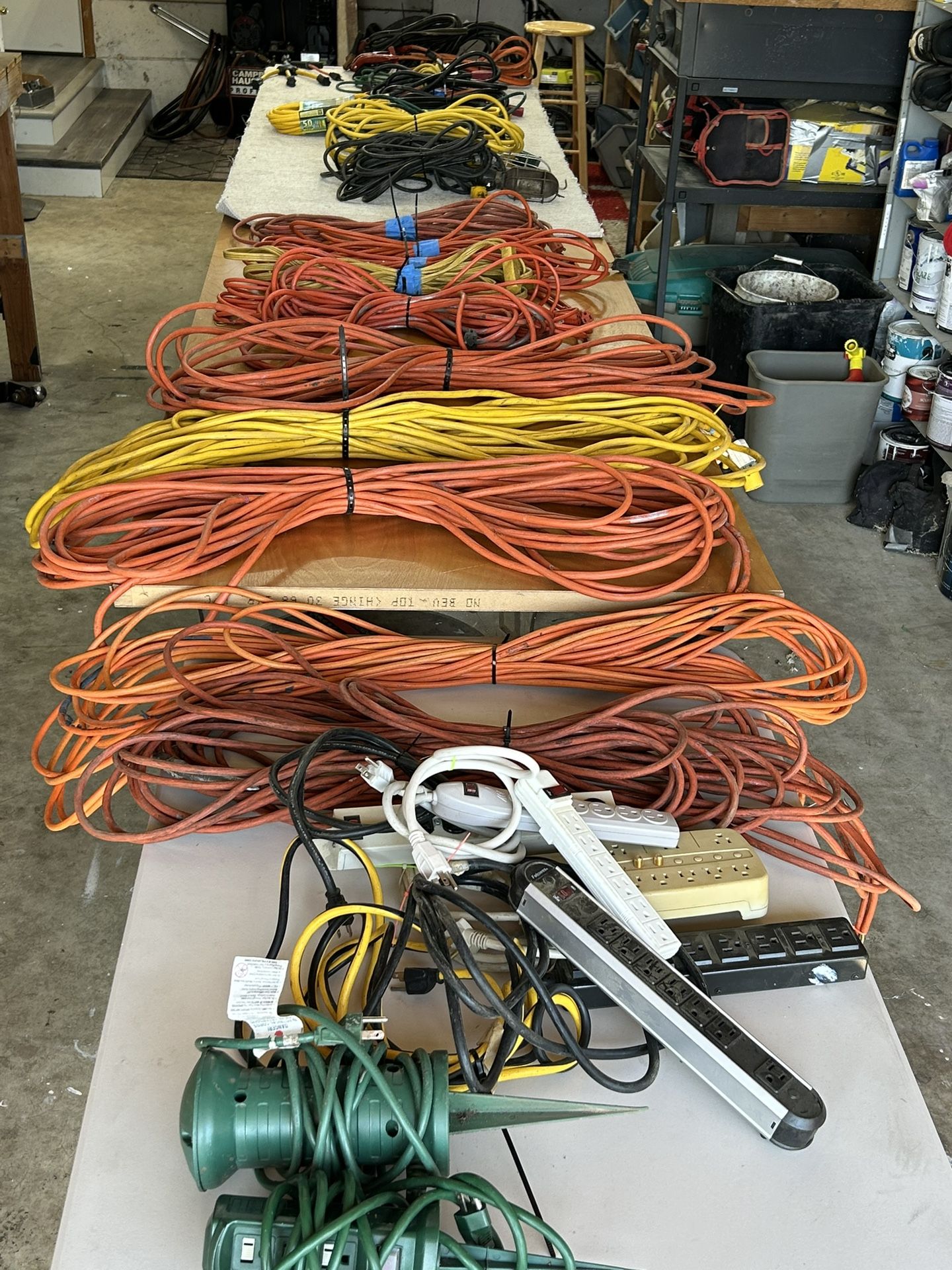 Extension Cords 10’ & 25’ & 50’ & 100’