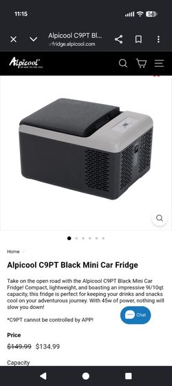 Alpicool car fridge