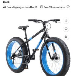 fat tire unisex bike 26 "  like new  