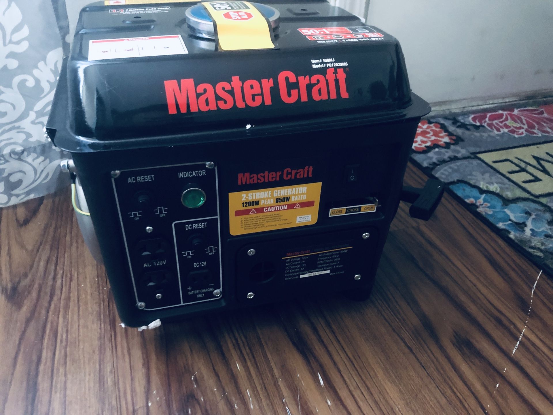Brand NEW master craft power generator