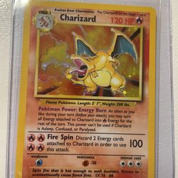 1999 Charizard Hologram Pokémon Card