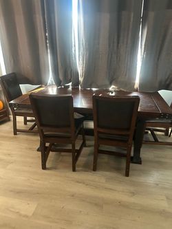 Large Table and 4 chairs