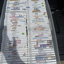 Nintendo Wii games $5 - $10 each, pickup Inman / Campobello SC or can ship, I also sale systems, controllers, & steering wheels & motion plus adapters