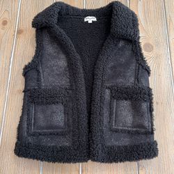 Splendid Toddler 3T Faux Shearling Vest Retail $72