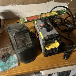 Deko 160amp Stick welder With helmet And Sticks