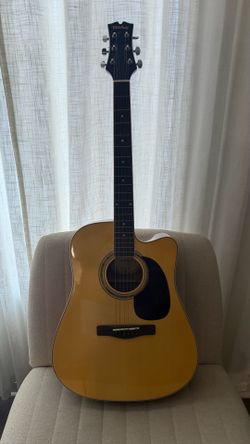 Mitchell Acoustic-Electric guitar with soft case