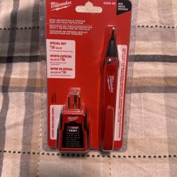 Milwaukee GCFI Receptacle Tester And Voltage Tester Kit 