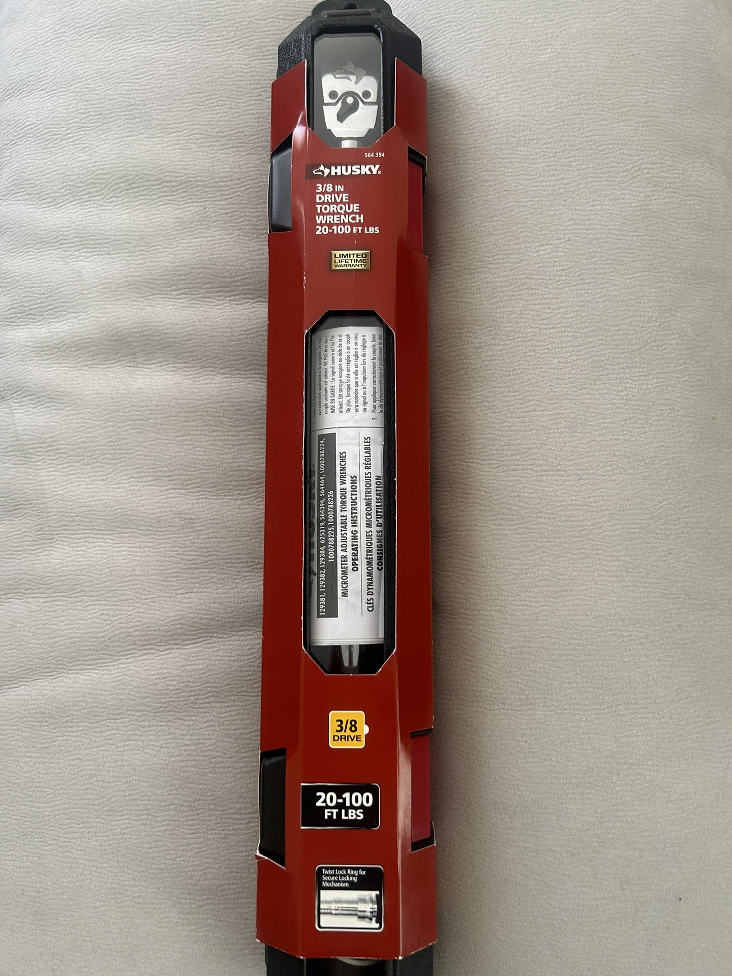 HUSKY 3/8 IN Drive Torque Wrench