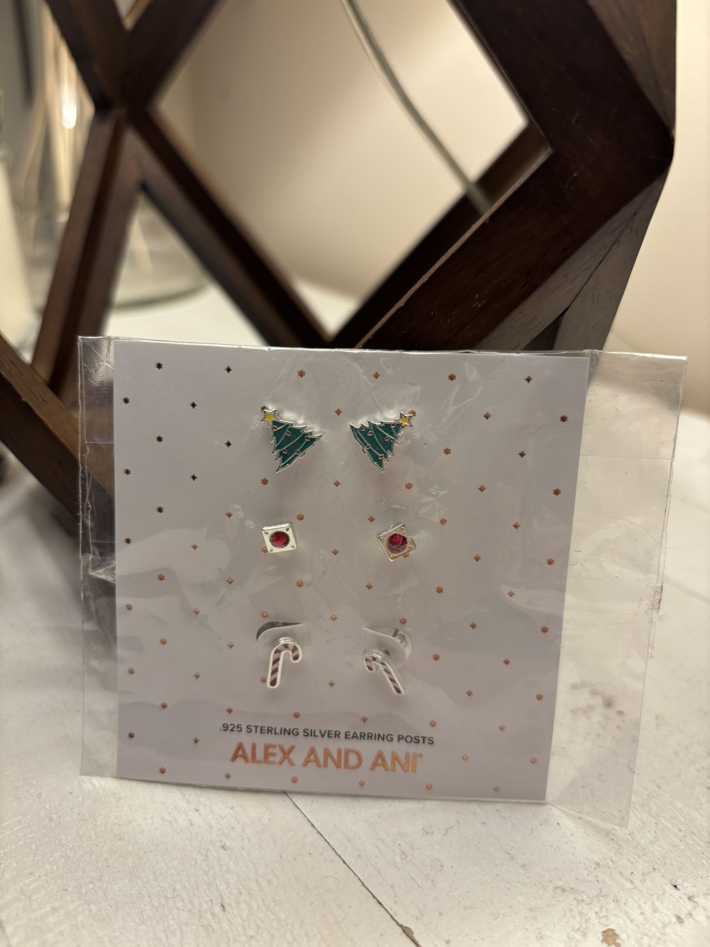 Alex & Ani Holiday Earrings