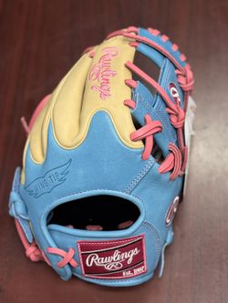 Rawlings HOH R2G Contour 11.5” Camel/Col Blue/Pink PROR204WU-2CCB Glove