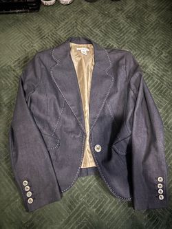 Dressbarn Denim Blazer Jacket