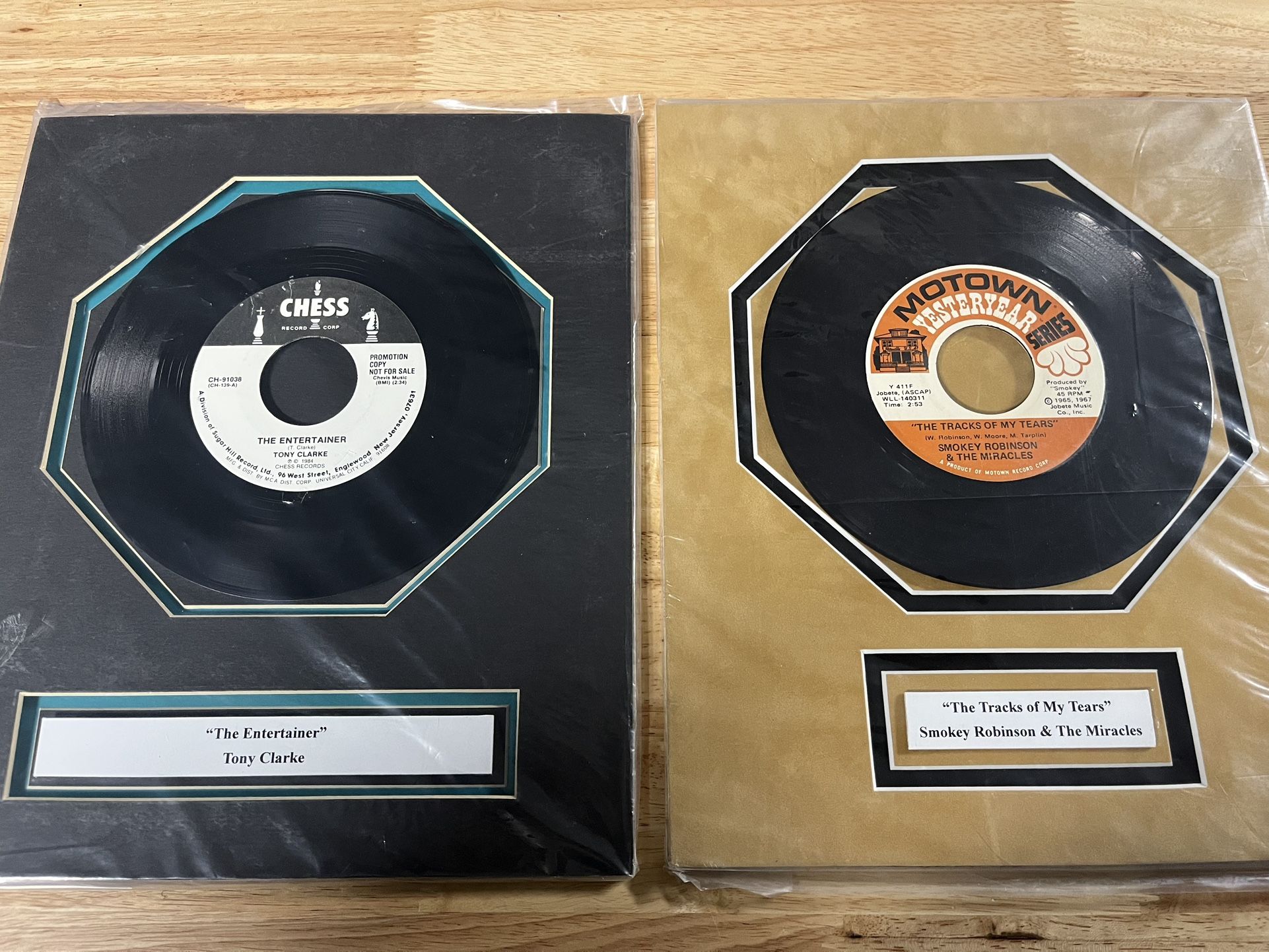 45 Records Ready For Framing 