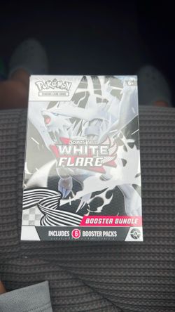 White flare booster bundle (sealed and new)