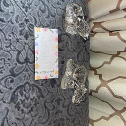 Vintage Chrystal Animals 