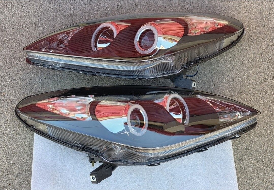 02-04 Lexus Es300 Es330 LED DRL Projector Headlights Luces Focos Micas Faros Faroles Headlamps 
