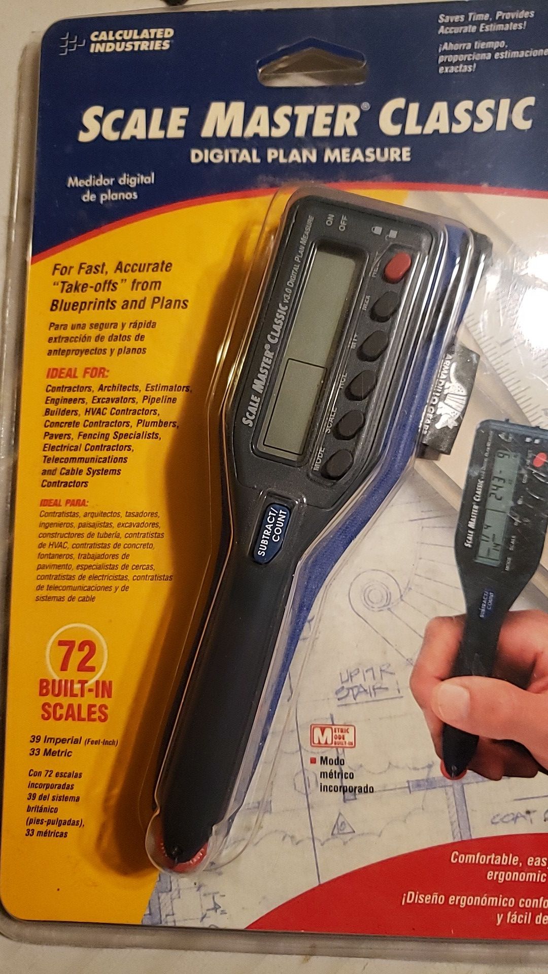 Scale Master Classic digital plan measuring tool