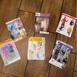 Simplicity Fairy Costume Patterns - 6 varieties available