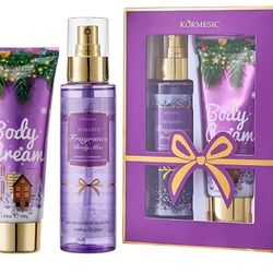 2pcs/set Body Lotion And Body Spray, Romantic Fragrance  And Passion 