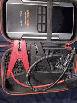 WOLFBOX 3000A Jump Starter + 150 PSI Air Compressor – Complete Set