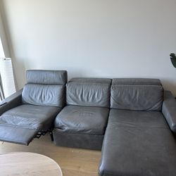 Reclining Electric 3 Piece Couch 