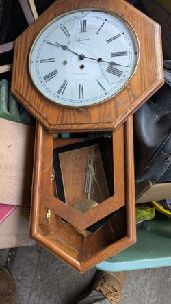 Vintage Loricron Westminster Pendulum Wall Clock – $0