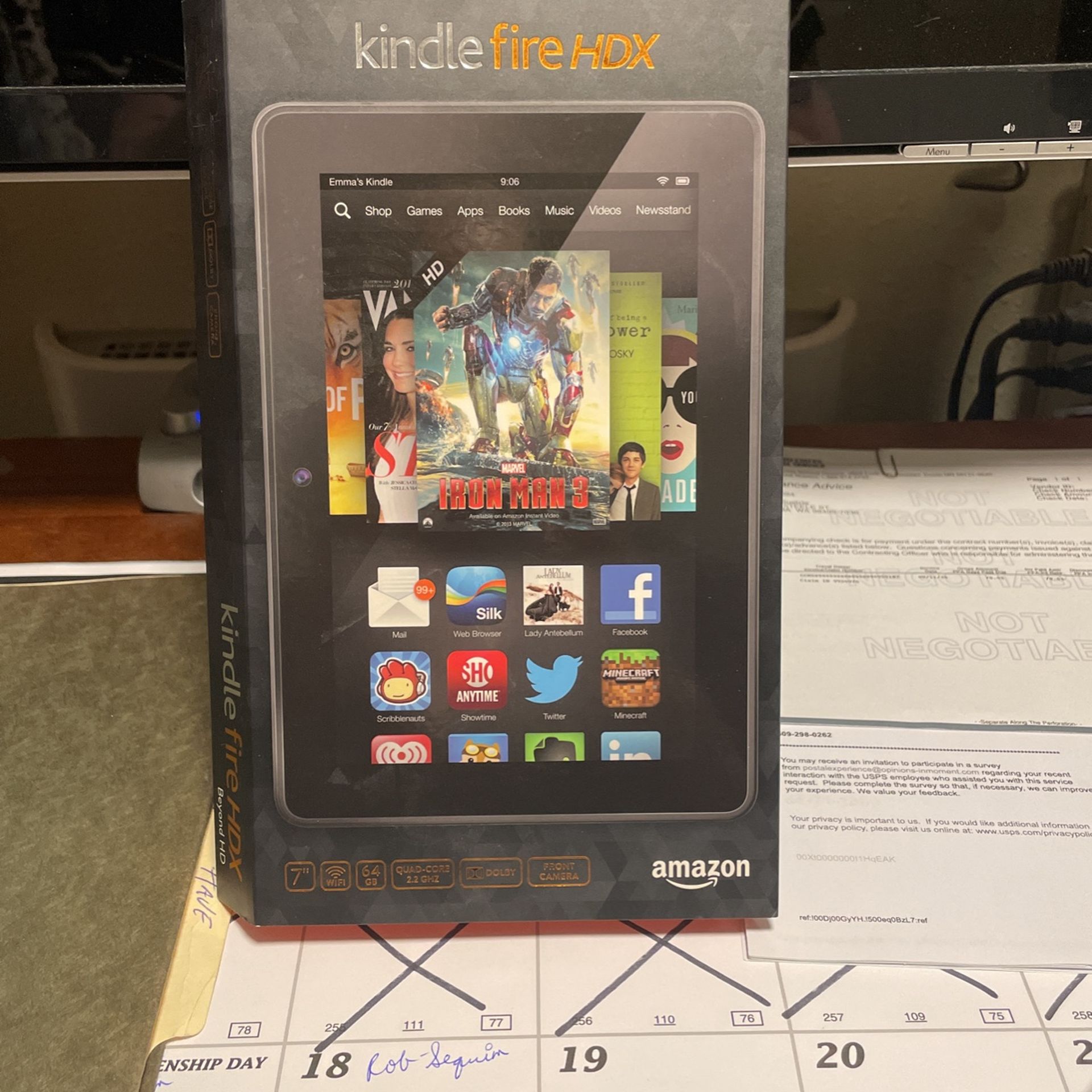 Kindle fire HDX 7"