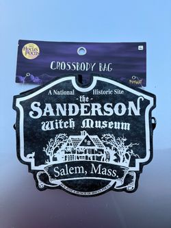 Hocus Pocus Sanderson Witch Museum Crossbody Bag
