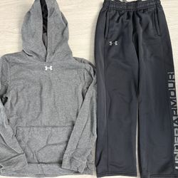 Youth Under Armour Hoodie And Sweatpants 