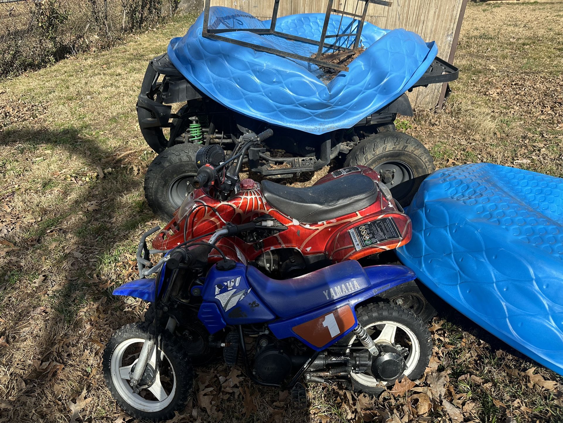 Peewee 50 Dirt Bike & 110cc 4wheeler
