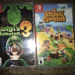 Luigis Mansion 3 & Animal Crossing 