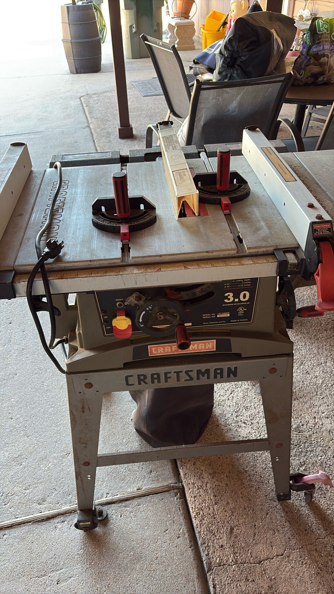 Craft Men Table saw