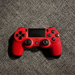 Red Ps4 Controller - $25 