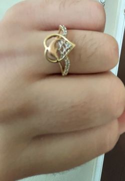 Tri colored 14k ring (for scrap)