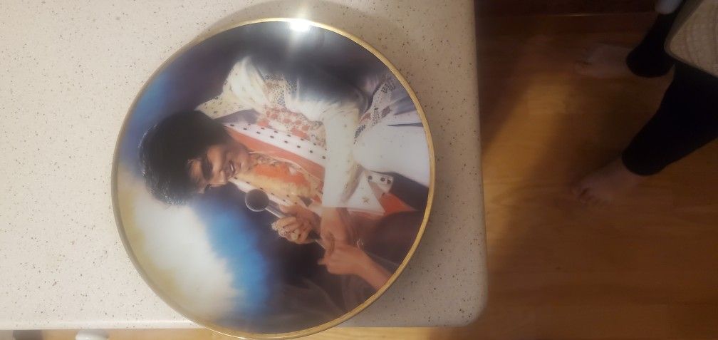 Elvis Collector Plate