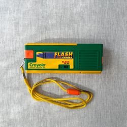 1997 Crayola Flash 110 Film Camera With Lanyard (Untested) [RARE]